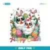 Bunny Chickens Happy Easter PNG