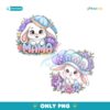 Bunny Mama Flower Easter Day PNG