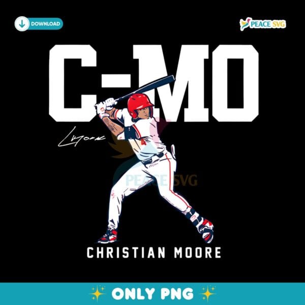 C Mo Christian Moore Los Angeles Angels Baseball PNG