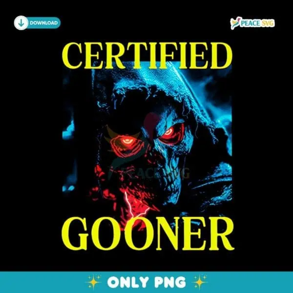 Chase Hooper Certified Gooner PNG