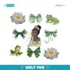 Coquette Bows Tiana Disney The Princess And The Frog PNG