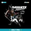 Davante Adams 17 Los Angeles Rams Signature PNG