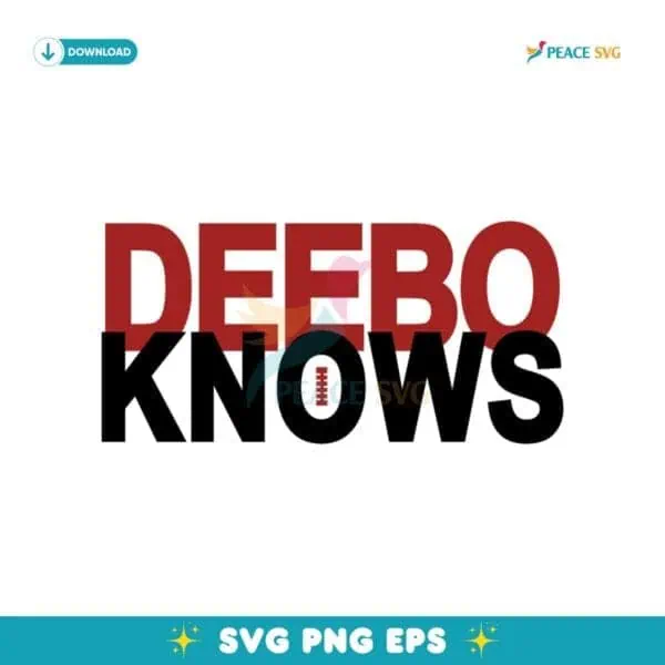 Deebo Knows Deebo Samuel SVG