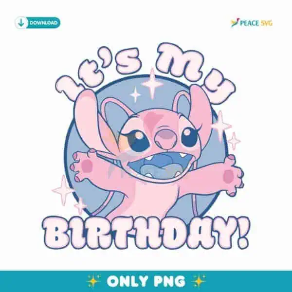 Disney Angel Its My Birthday Girl SVG