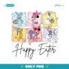 Disney Photo Mickey Minnie Happy Easter Bunny PNG