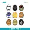 Disney Star Wars Easter Eggs PNG