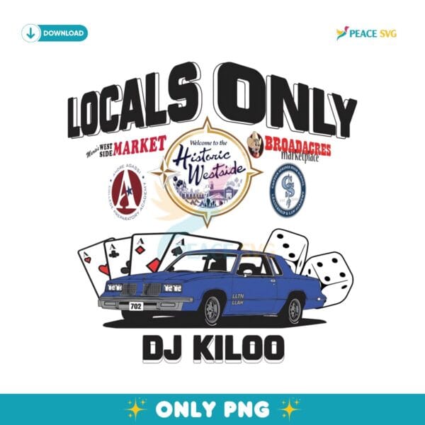 Dj Kiloo Locals Only PNG