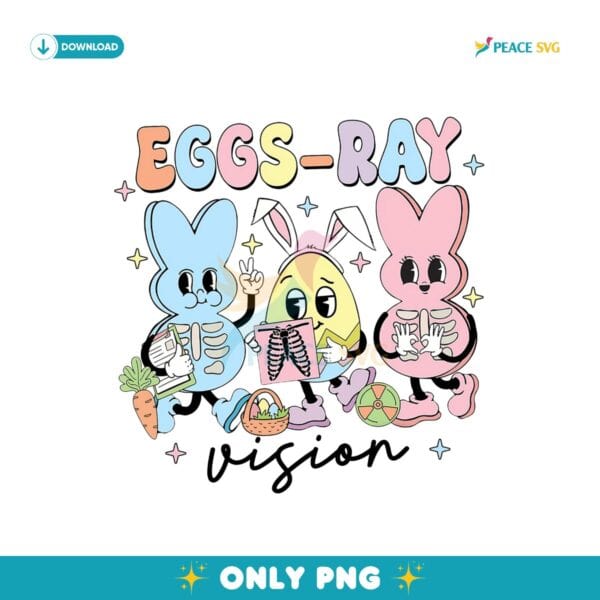 Eggs Ray Vision Nurse Easter Xray Tech Peeps Png