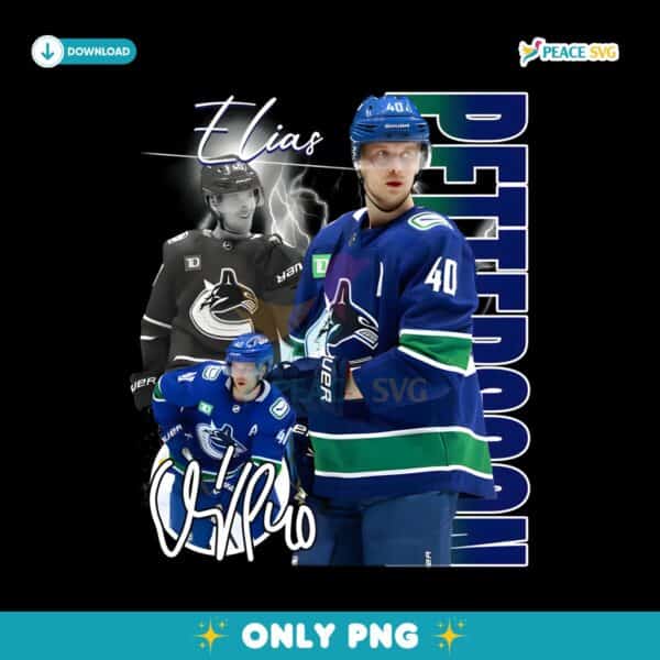 Elias Pettersson Vancouver Canucks Nhl Players PNG