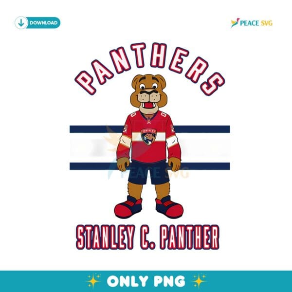 Florida Panthers Stanley C Panther Mascot Life NHL Png