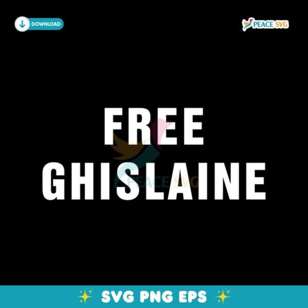 Free Ghislaine SVG