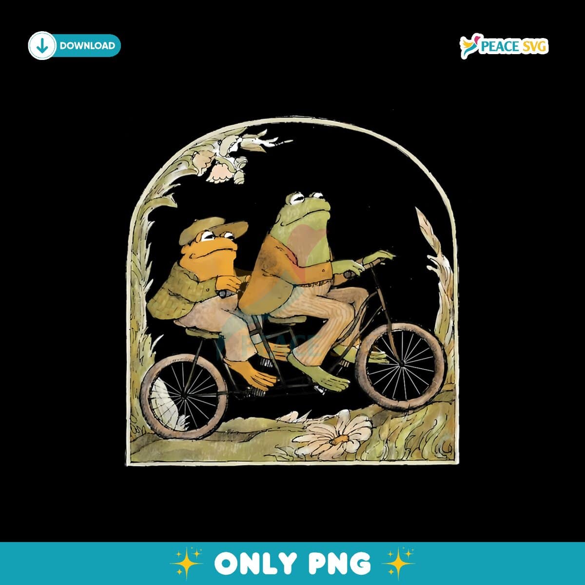 Frog And Toad Classic Book Cottagecore Aesthetic Png