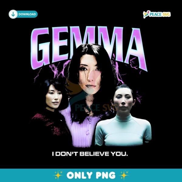 Gemma I Dont Believe You Severance PNG