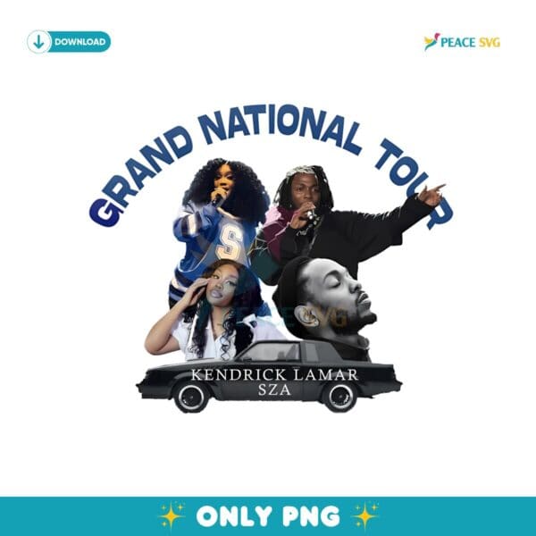 Grand National Tour SZA Kendrick Lamar Png