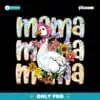 Groovy Mama Goose Floral PNG