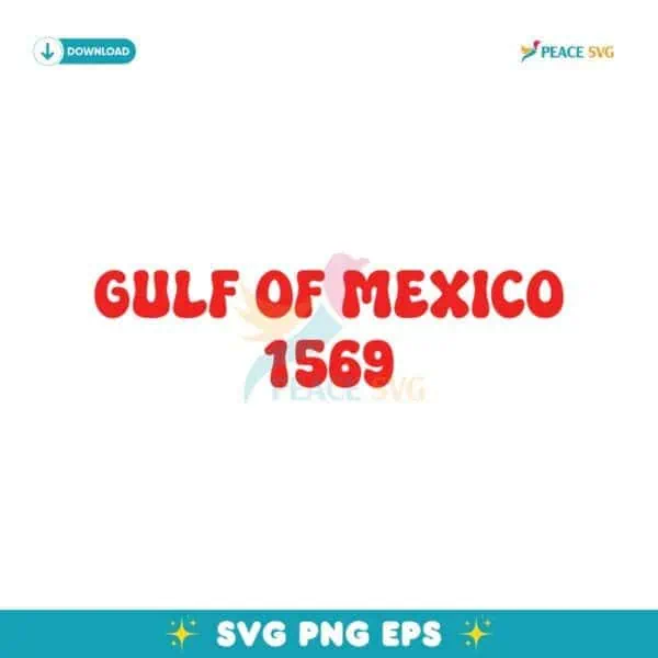 Gulf Of Mexico 1569 SVG