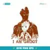 I Am Groot  Baby Groot SVG