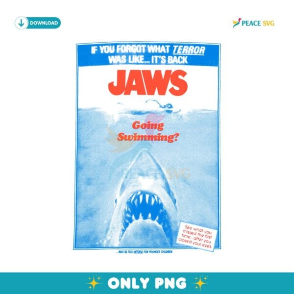 If You Forgot What Terror Was Like Its Backs Jaws Going Swimming PNG