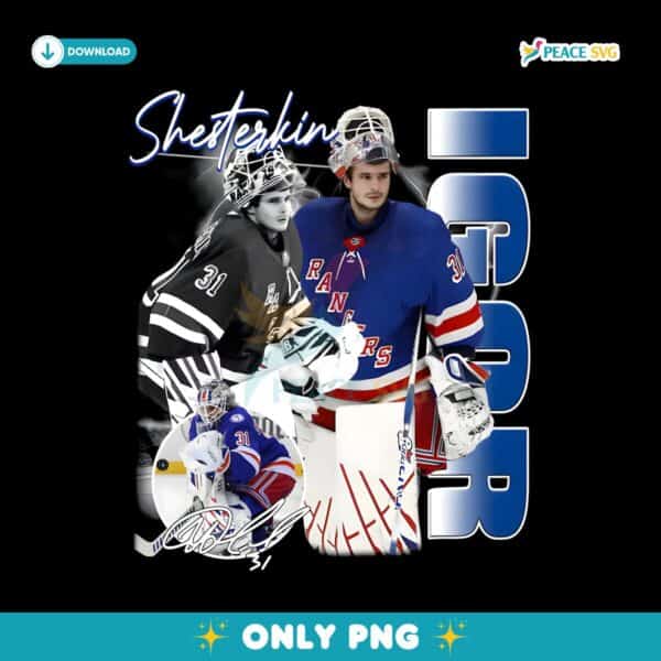 Igor Shesterkin New York Rangers Nhl Players PNG