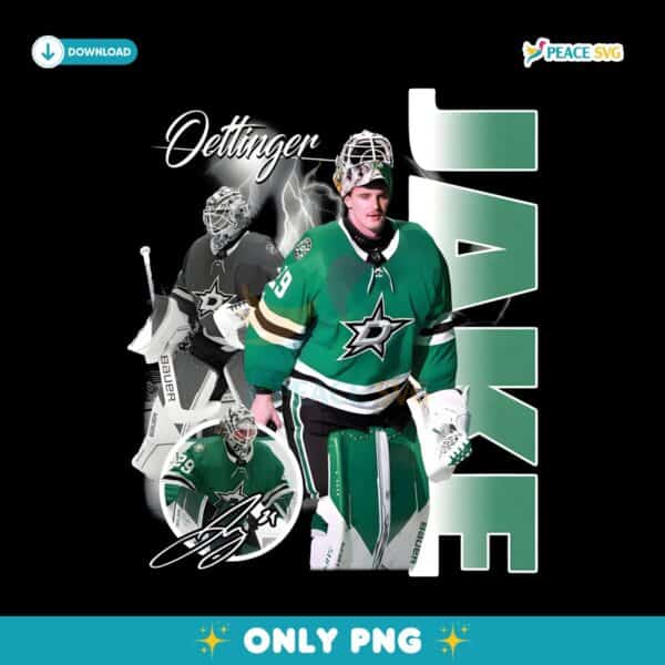 Jake Oettinger Dallas Stars Nhl Players PNG