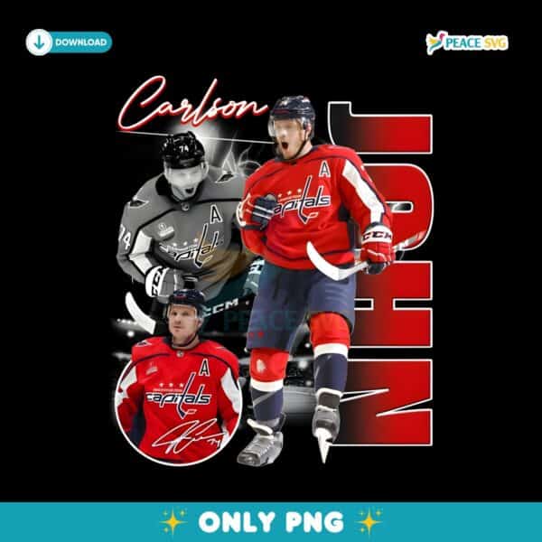 John Carlson Washington Capitals Nhl Players PNG