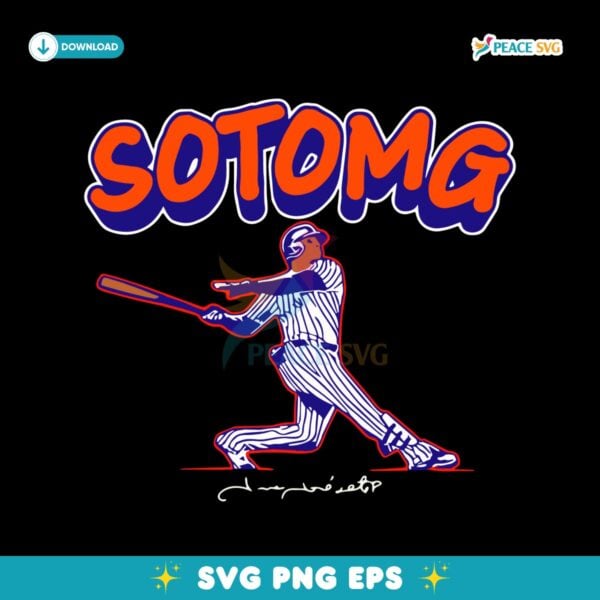 Juan Soto Sotomg Baseball Players Signature SVG