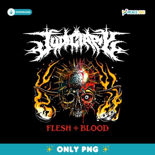 Judiciary Flesh And Blood Album Skull PNG