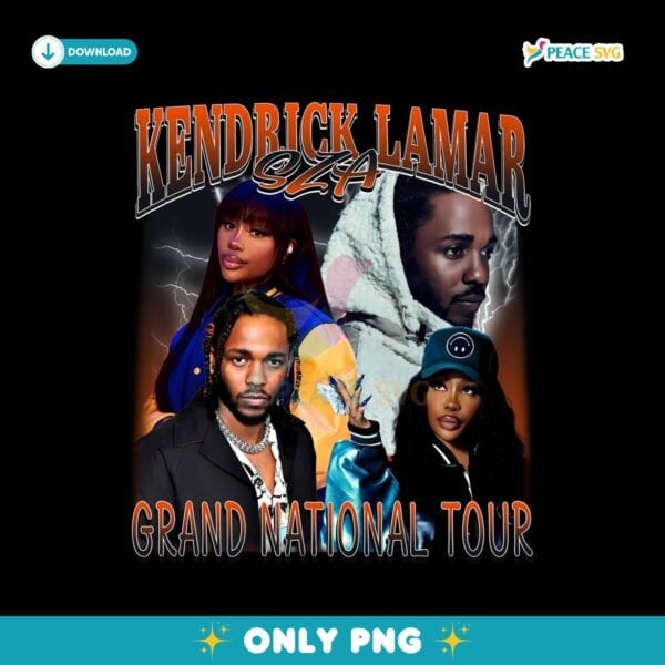 Kendrick Lamar And Sza Grand National Tour Png