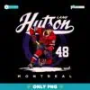 Lane Hutson 48 Montreal Canadiens Hockey PNG