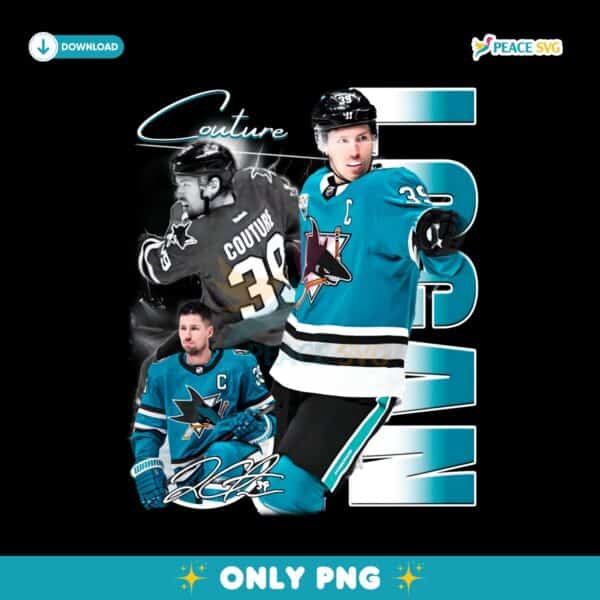 Logan Couture San Jose Sharks Nhl Players PNG