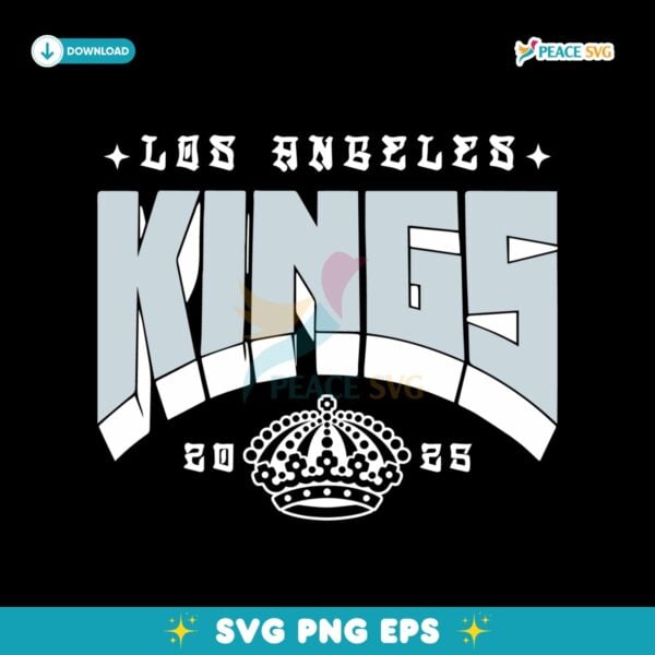 Los Angeles Kings X Armenian 2025 Logo SVG