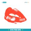 Love Bites Nelly Furtado Lips SVG