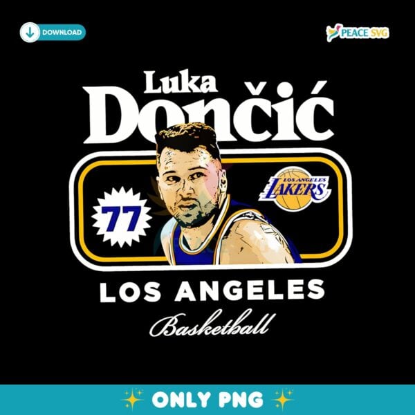 Luka Doncic Los Angeles Lakers Basketball Png