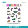 Mammals Party Fun Animal SVG