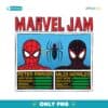 Marvel Jam Spider Man Peter Parker And Miles Morales SVG