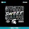 Michigan State Spartans 2025 Ncaa Mens Basketball Png