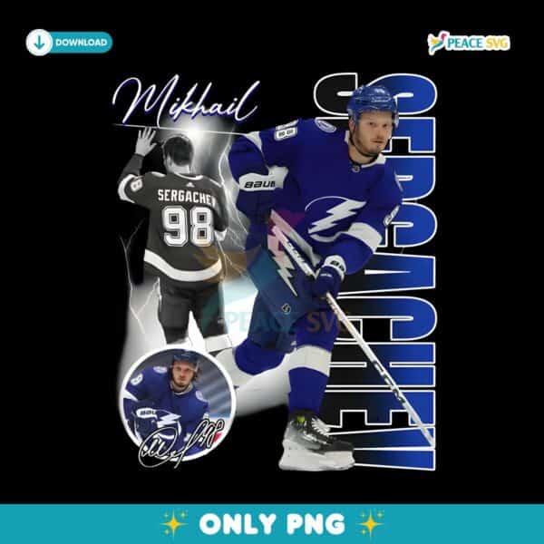 Mikhail Sergachev Tampa Bay Lightning Nhl Players PNG