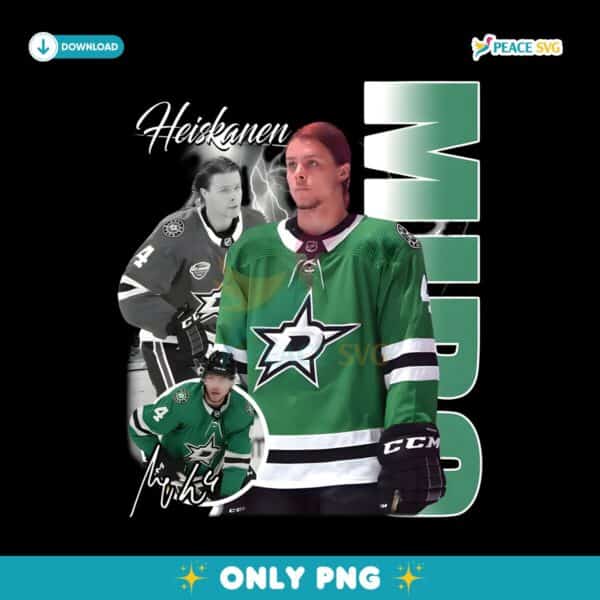 Miro Heiskanen Dallas Stars Nhl Players PNG