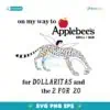 On My Way To Applebees Grill And Bar For Dollaritas And 2 For 20 SVG