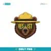 Only You Can Prevent Fascism Smokey Bear Resist Png