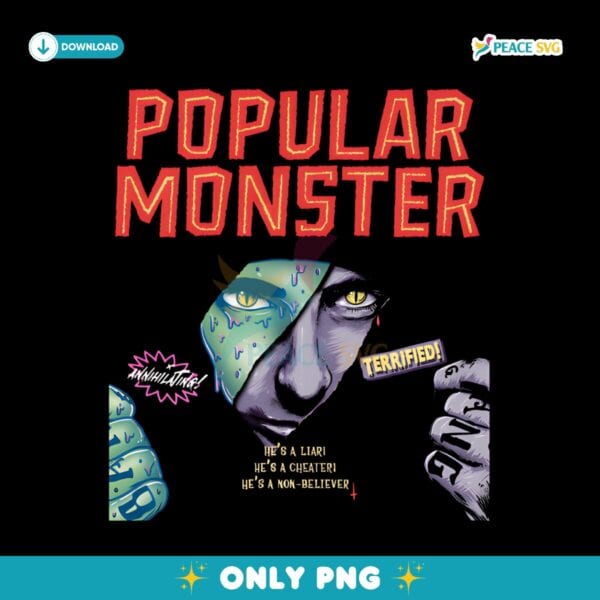 Popular Monster Falling In Reverse Album PNG