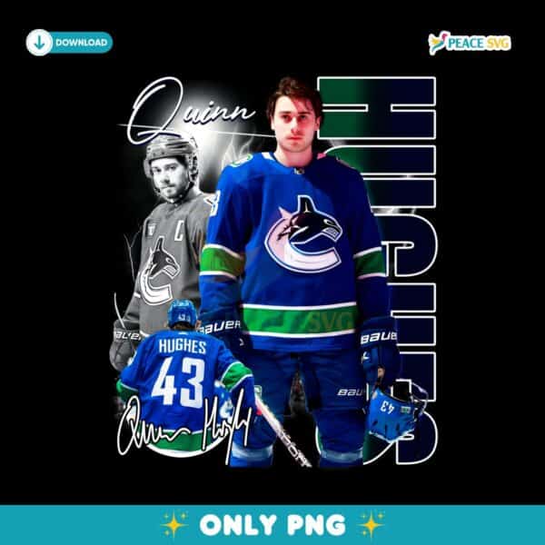 Quinn Hughes Vancouver Canucks Nhl Players PNG