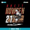 Retro Brett Howden 21 Vegas Golden Knights Hockey PNG