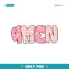 Retro Floral Amen Varsity Christian Quote Happy Easter Day PNG