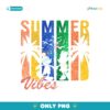 Retro Glitter Summer Vibes Mickey And Friends  PNG