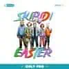 Retro Skibidi Easter Vibe Easter Day PNG