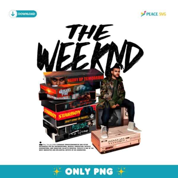 Retro The The Weeknd Albums Cassette PNG