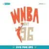 Retro Wnba Est 96 SVG