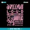 Rolling Loud Festival Los Angeles California 2025 SVG
