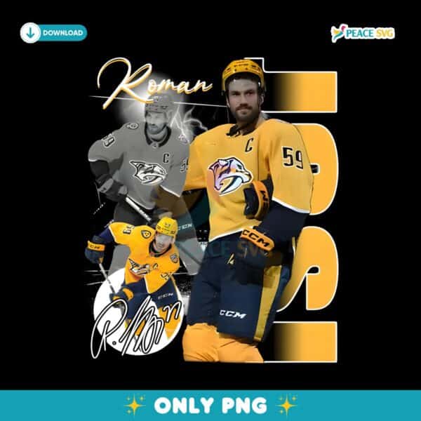 Roman Josi Nashville Predators Nhl Players PNG